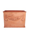 Festooned Terracotta Box from Impruneta